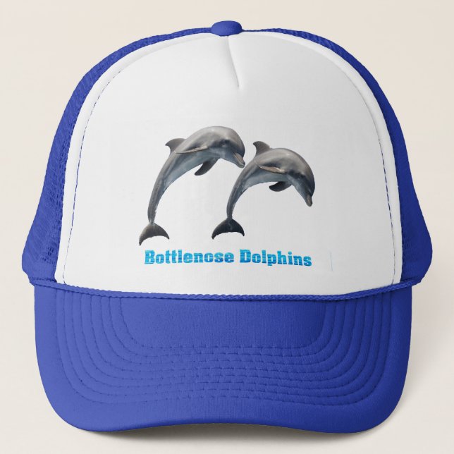 Bottlenose Dolphins image for Trucker-Hat Trucker Hat (Front)