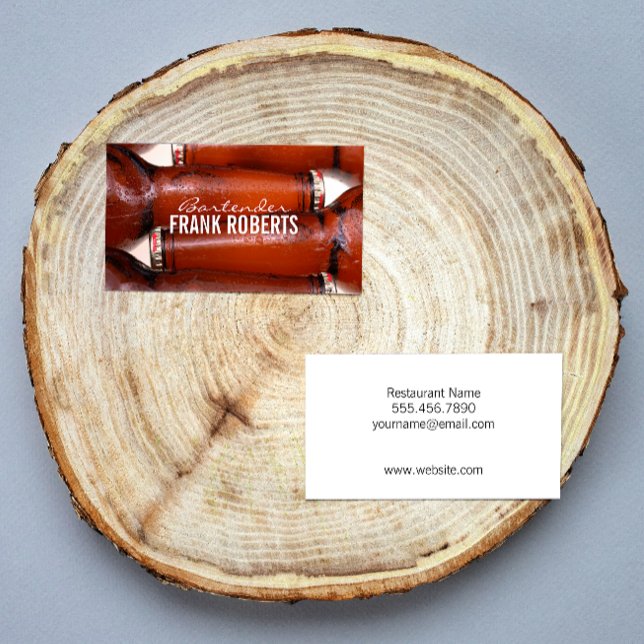 Bottles II Business Card (Creator Uploaded)