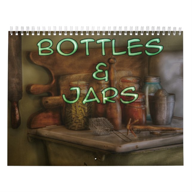 Bottles & Jars Calendar (Cover)
