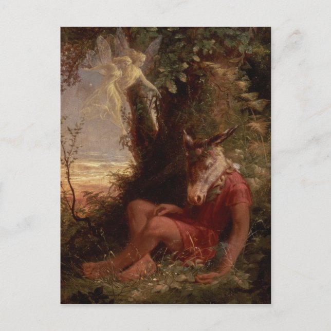 Bottom Asleep, 1891 Postcard (Front)