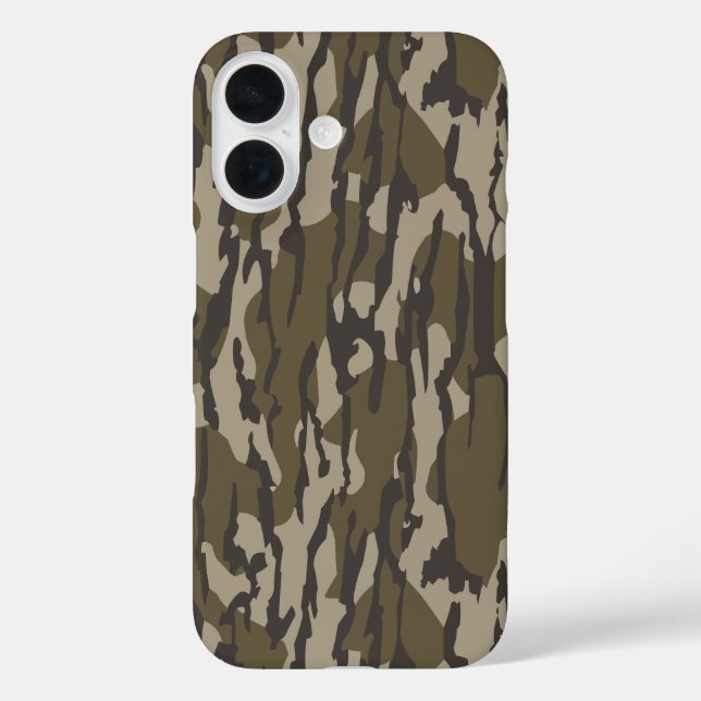 Bottom Land Camo Case-Mate iPhone Case (Back)