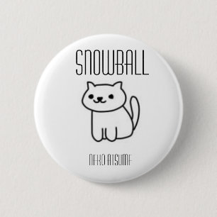 Bottom Neko Atsume 2 Inch Round Button