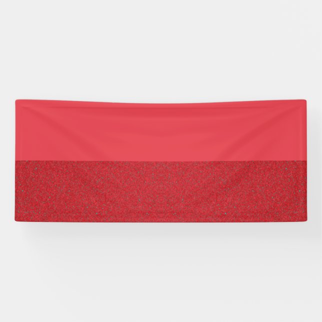 Bottom-Noise Tomato Red Event Banner – Customize (Horizontal)