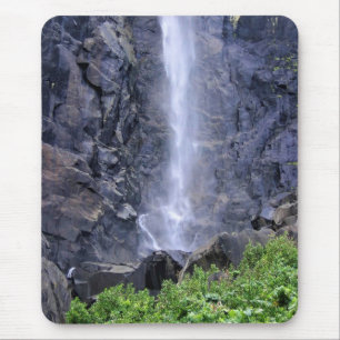 Bottom of Bridalveil Falls, Yosemite, CA Mouse Pad