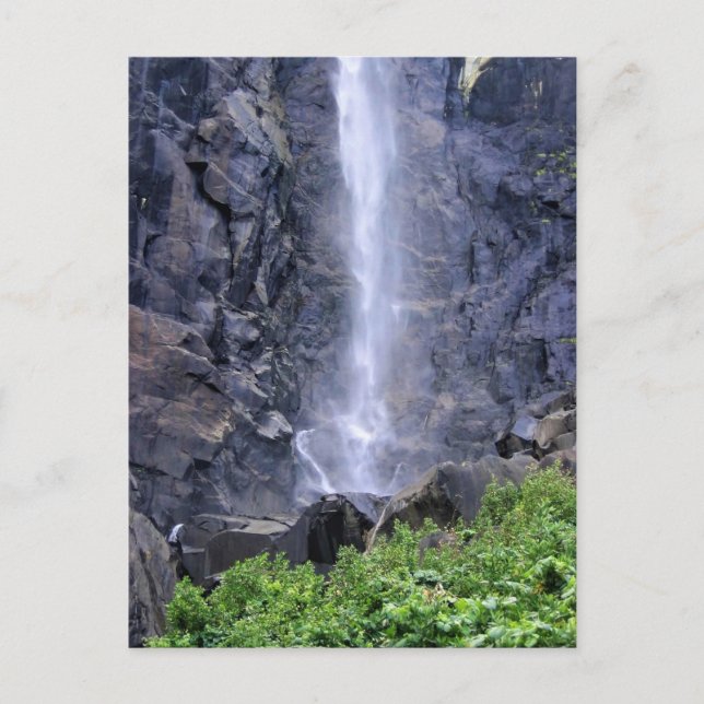 Bottom of Bridalveil Falls, Yosemite, CA Postcard (Front)
