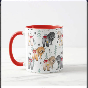 BOTTOM OF MY HEART 5 chow colors 11 OUNCE Mug