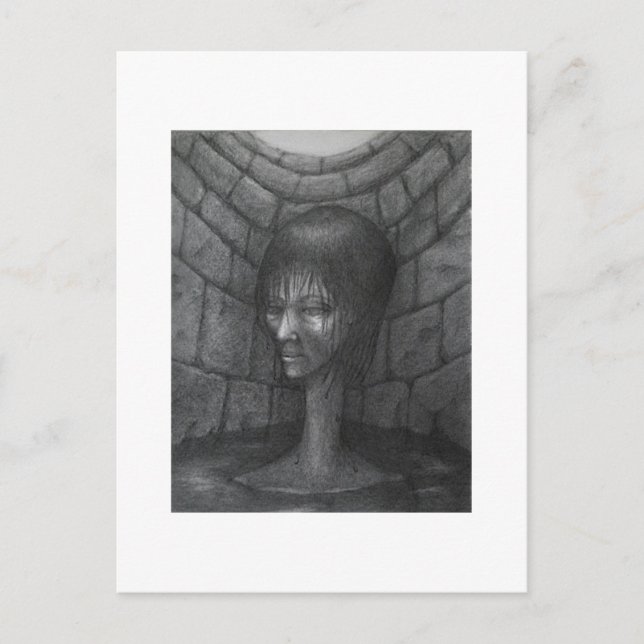 Bottom of the well postcard (Front)