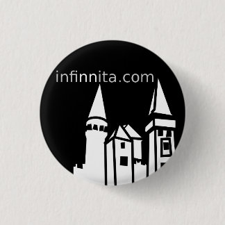 Bottom Princesa de Cristal 1 Inch Round Button