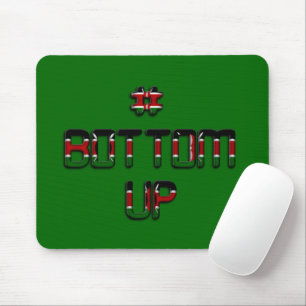 Bottom Up Kenya Peace Love and Unity Mouse Pad