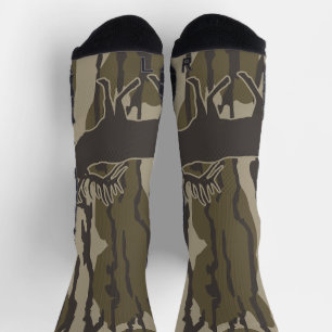 Bottomland Camo Hunting Elk Socks