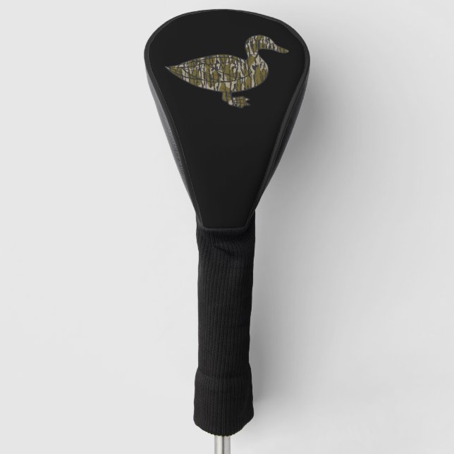 Bottomland Camo Waterfowl Duck Hunting Golf Head Cover (Front)