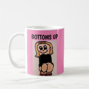 BOTTOMS HAUT BARE BUTT CAFÉ MUGS