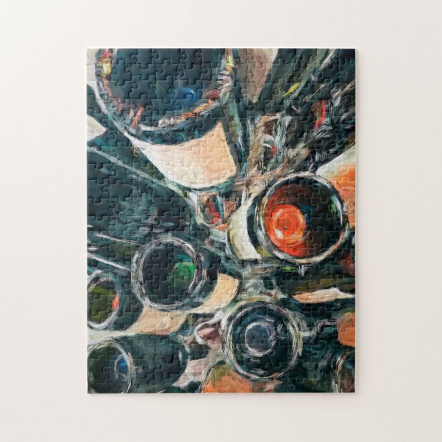 Bottoms Up!  a puzzle for Wine Lovers (Vertical)