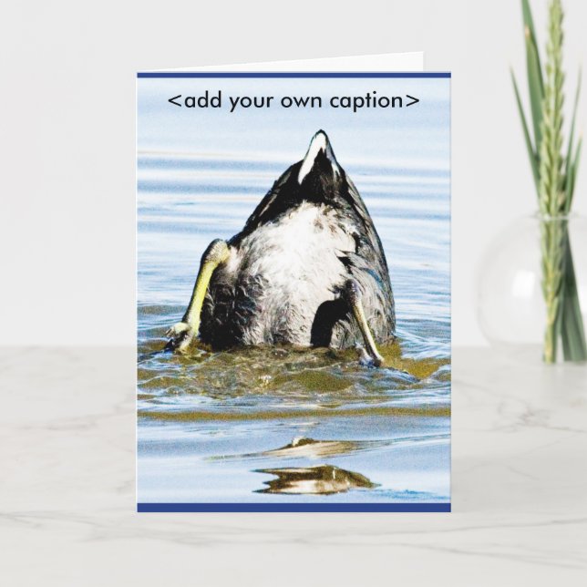 BOTTOMS UP CARD (Front)