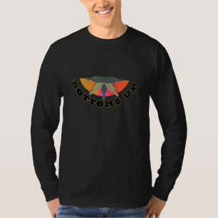 Bottoms Up Wine T-Shirt