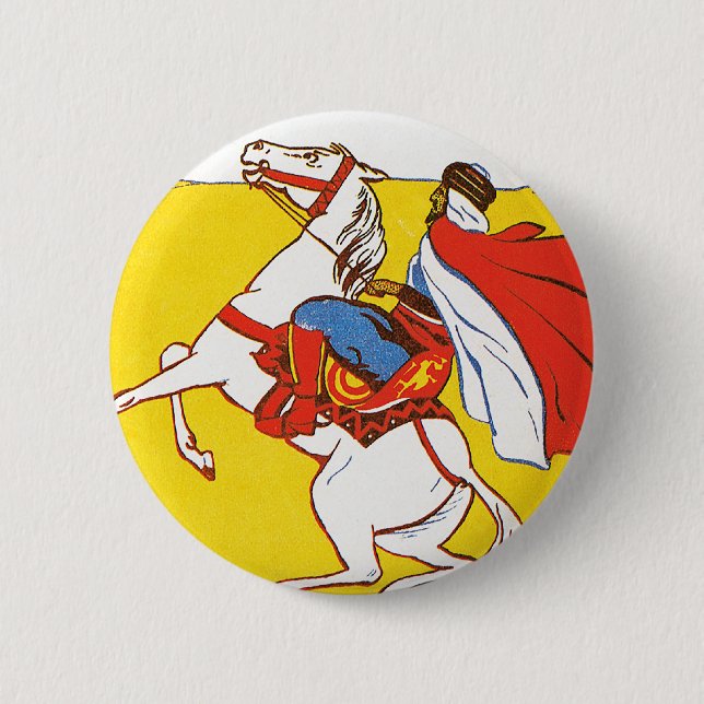Bou-Saada Hotel Du Caid 2 Inch Round Button (Front)