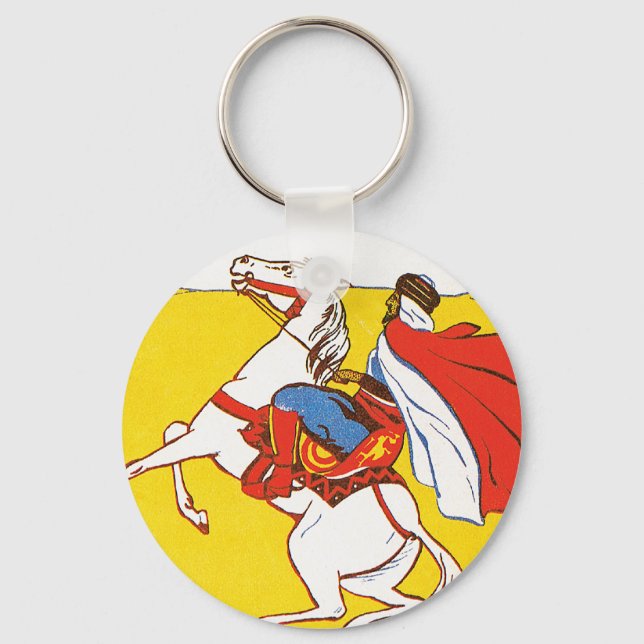 Bou-Saada Hotel Du Caid Keychain (Front)