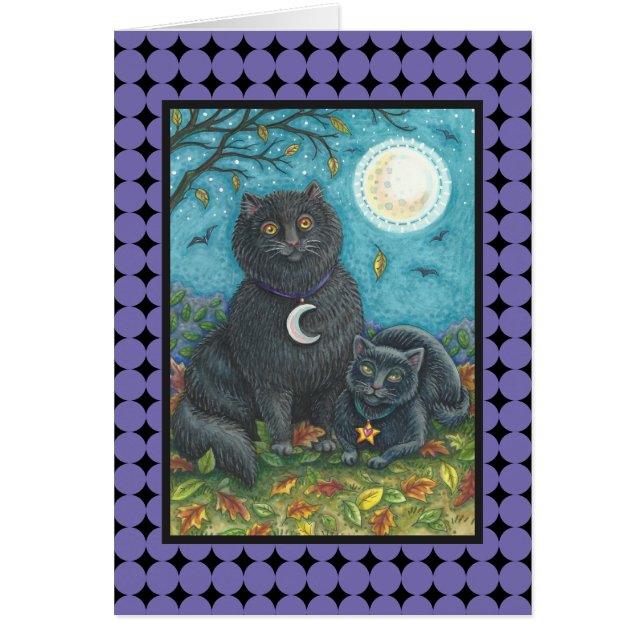 BOUBO & PYEWACKET CARTE NOIRE CAT DE SALUT Vide (Devant)