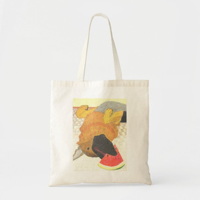 Bouche de chien et sac de pastèque (Devant)