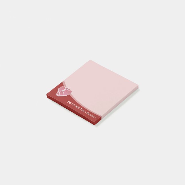 Boucher Post-IT notes sur Arrière - plan rouge fon (Incliné)