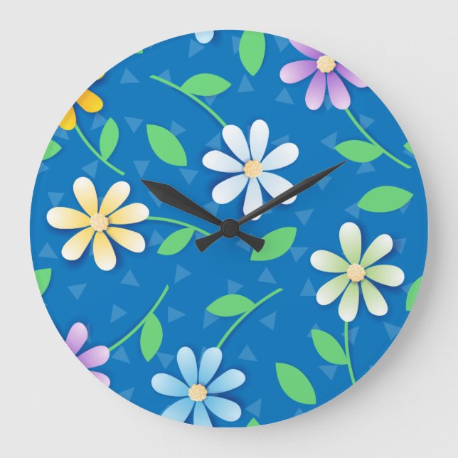 Bouches colorées, horloge (Recto)