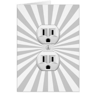 Bouchon électrique Mur Outlet Fun Personnaliser Ce