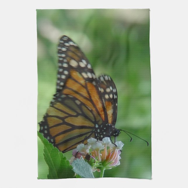 Bouchon Monarque Papillon de cuisine serviette (Vertical)