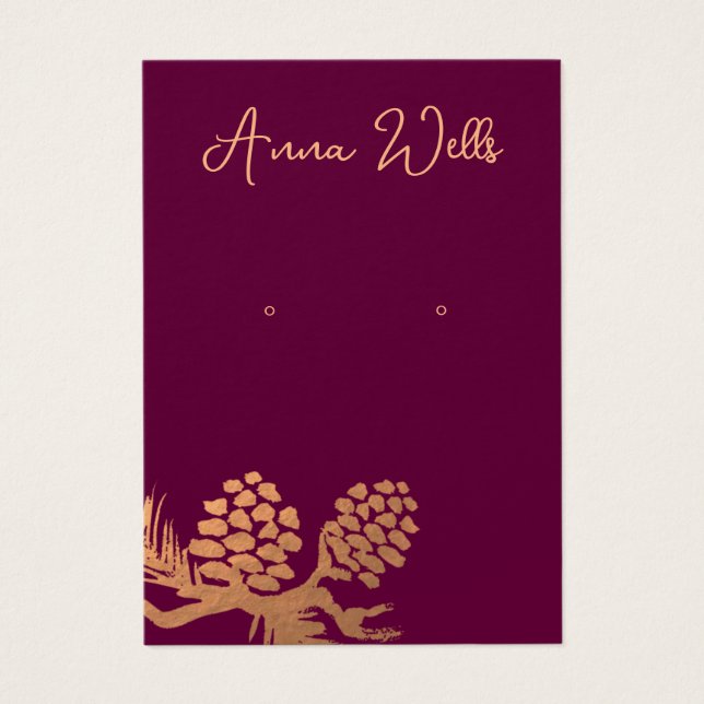 Boucles de pins de Noël (Devant)