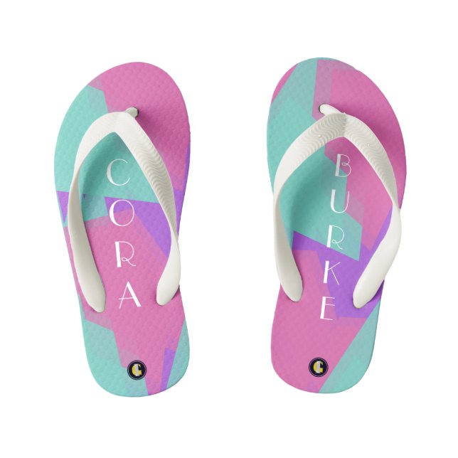 Boucles de tongs personnalisées pour enfants (Amus (Semelle)
