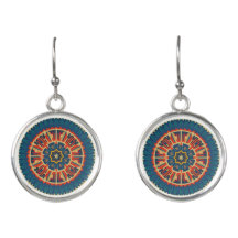 Mandala géométrique d'inspiration ethnique Boho co