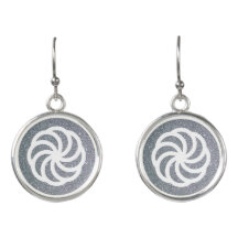 Symbole d'éternité arménien blanc sur la Parties s