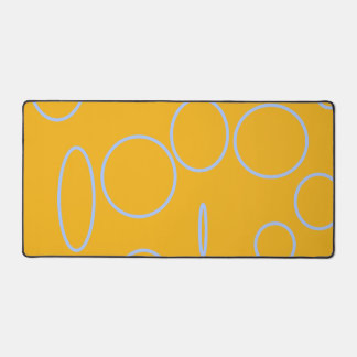 Boucles Orange Cercles Mat Bureau