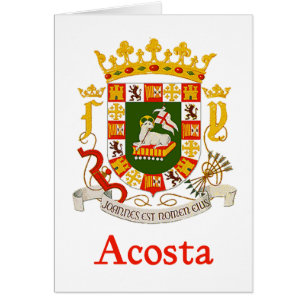 Bouclier d'Acosta de Porto Rico