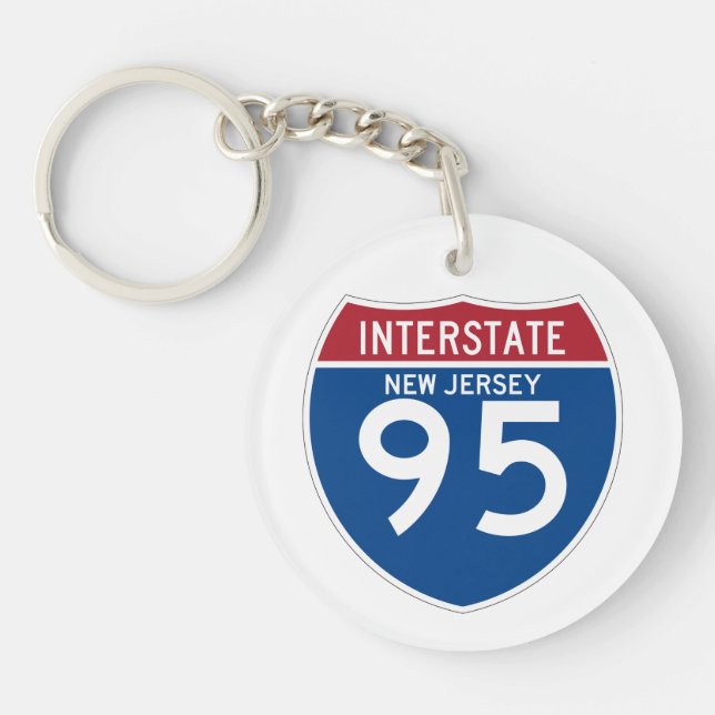 Bouclier d'autoroute nationale du New Jersey NJ (Devant)