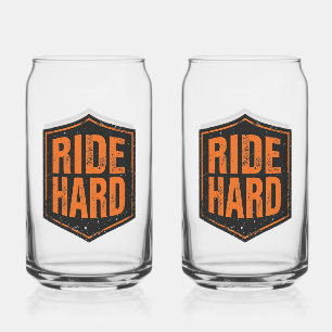 Bouclier de moto Grunge "Ride Hard"