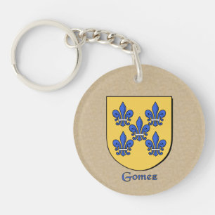 Bouclier historique de Gomez avec drapeau espagnol