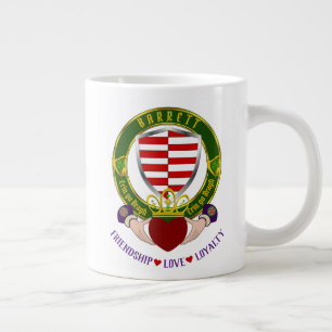 Bouclier irlandais Barrett avec Mug de café géant