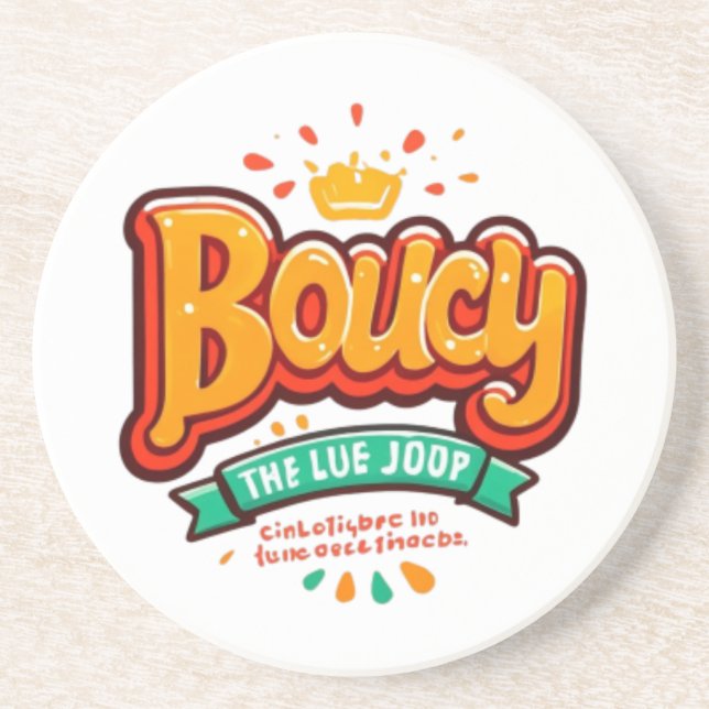 Boucy Crown Fun Tee Coaster (Front)