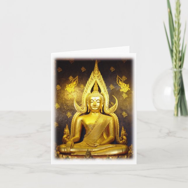 Bouddha à la carte de note Yai-Vide de Wat (Devant)