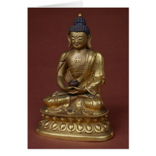 Bouddha Amitayus assis dans la méditation
