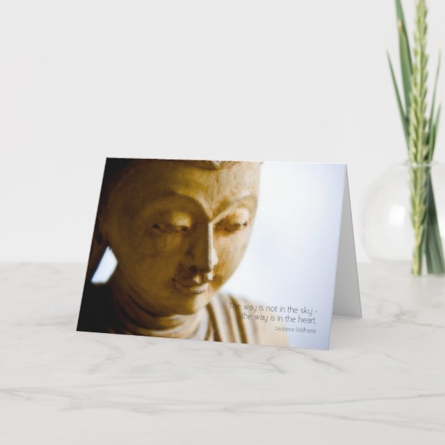 Bouddha ・ Carte Inspiration (Devant)