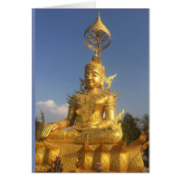 Bouddha d'or chez Wat Doi Saket, Chiang Mai