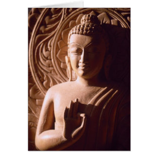 Bouddha indien en bois