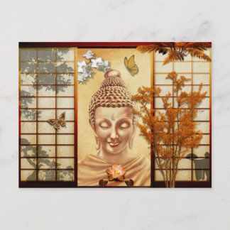 Bouddha inspiration postcard