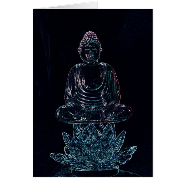 Bouddha rougeoyant (Devant)