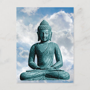 Bouddha seul - Carte postale verticale