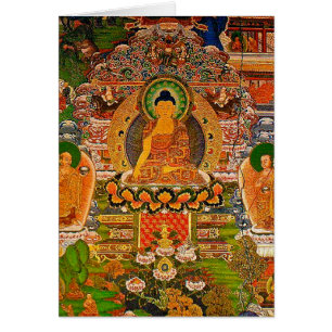 Bouddhisme bouddhiste de Bouddha bénissant le