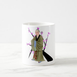 Bouddhiste moine café Mug