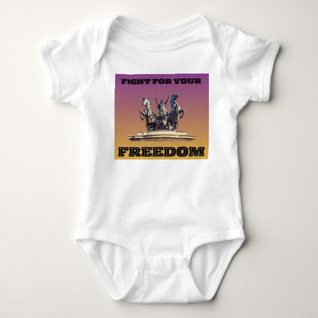 Boudicca Baby Bodysuit (Front)