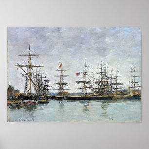 Boudin - Deauville 1880 Poster